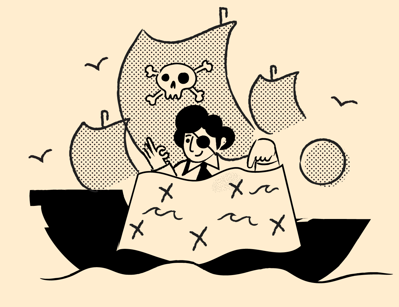 Pirate metrics for tech founders and open source devs